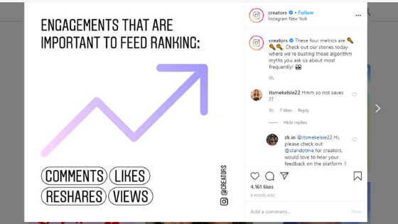 How instagram algorithm works 2020