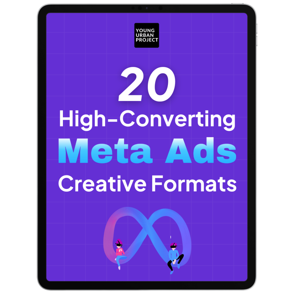 meta ads creative formats - young urban project