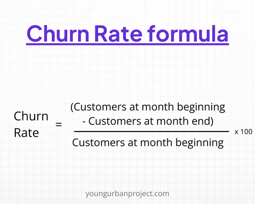 Churn Rate formula