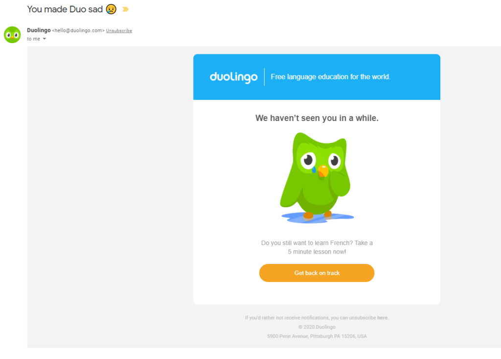 duolingo remarketing