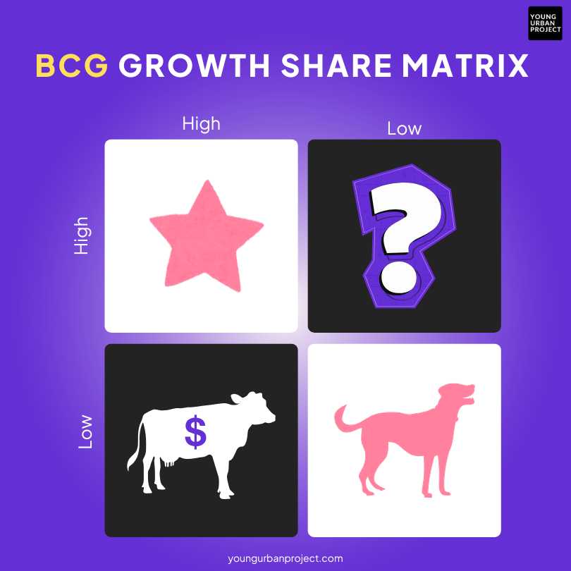 BCG growth share matrix