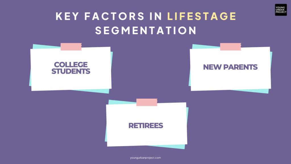 Key Factors in Lifestage Segmentation: