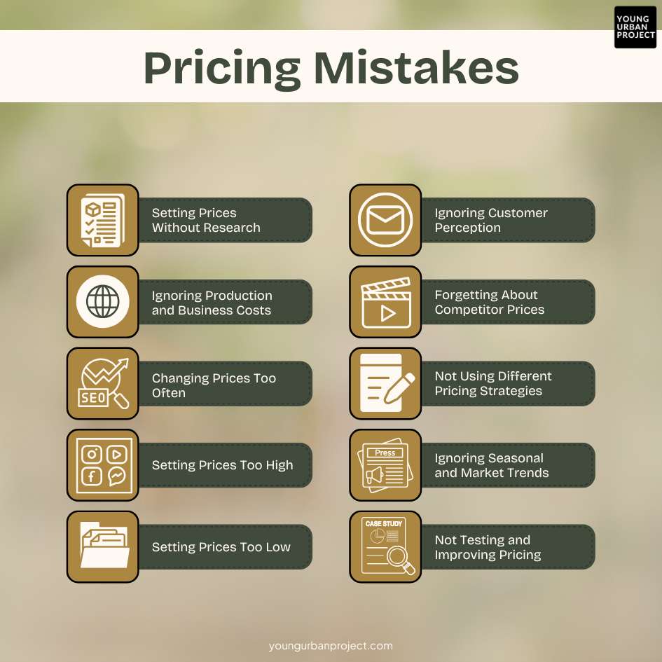 pricing mistakes