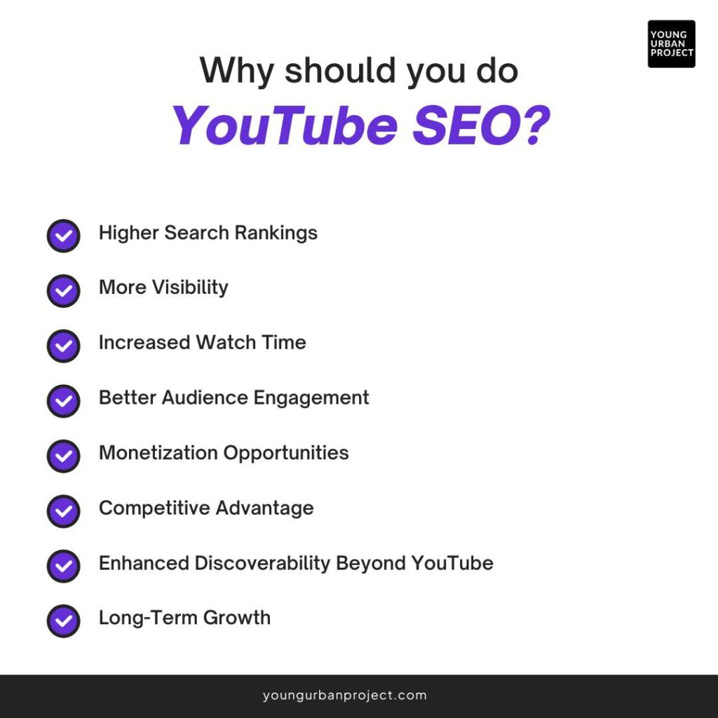 Why should you do youtube seo