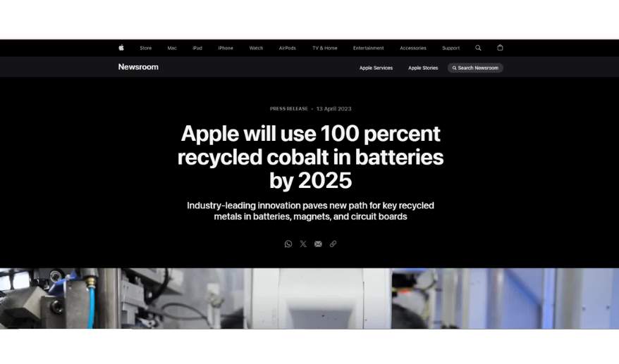 Green Marketing Examples- apple