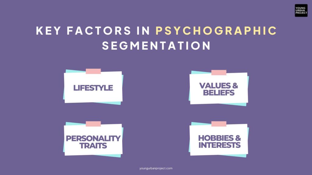 Key Factors in Psychographic Segmentation: