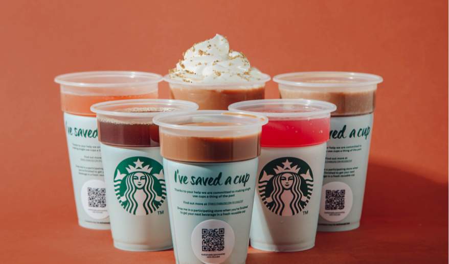 Green Marketing Examples- starbucks